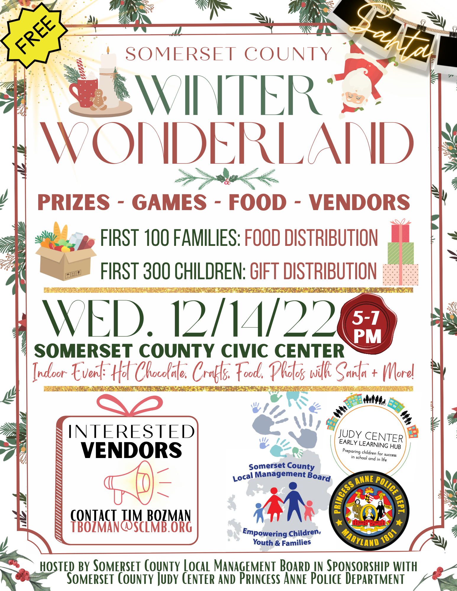 Somerset County Winter Wonderland flyer