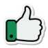 thumbs up icon